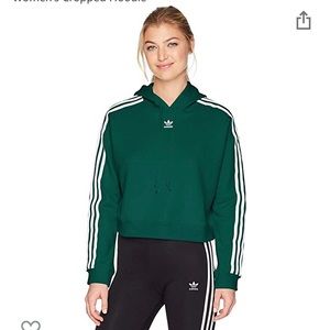 Adidas cropped hoodie S NWT